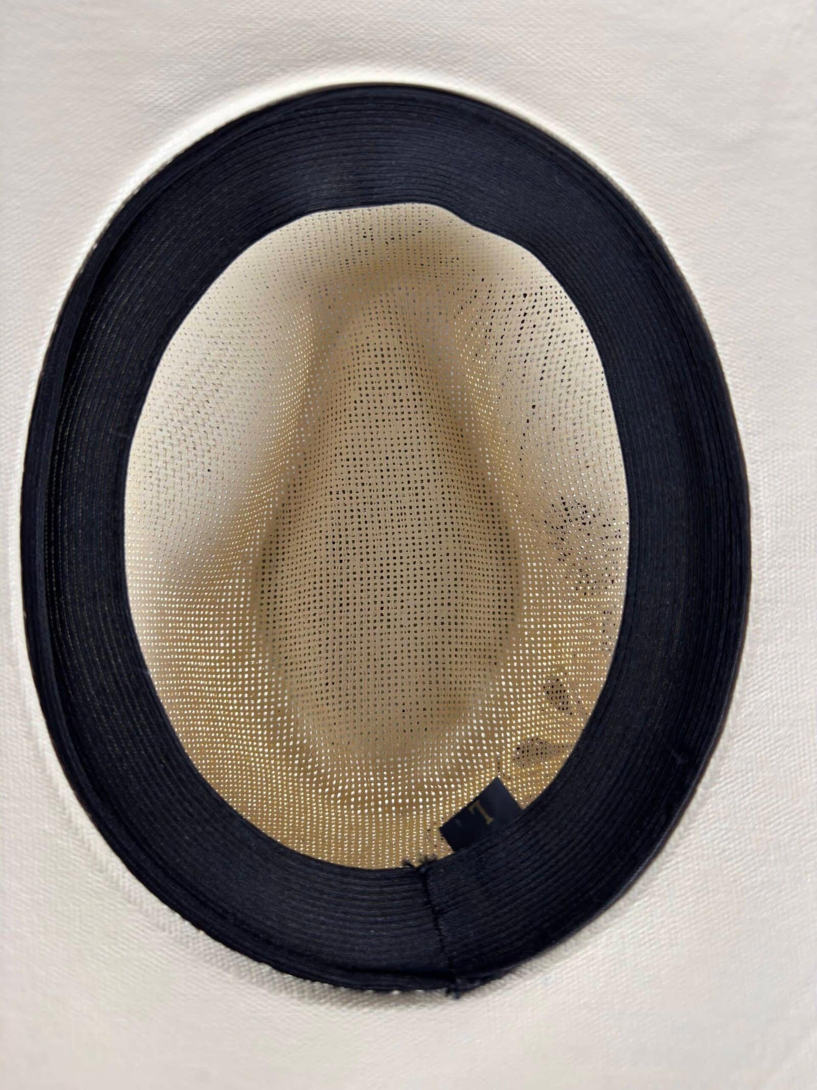 Custom Floral Hand-Painted Fedora Hat Brown And Black Painted In Detail Unisex Size L - Image 6