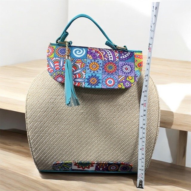 Bolsa-Mochila-Handmade Mexican Backpack - Image 5