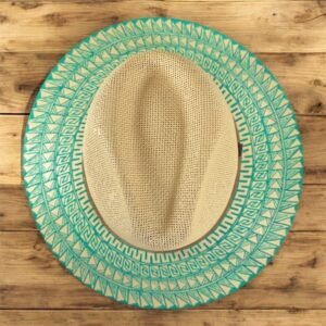 Custom Hand Painted Fedora Hat  Painted In Detail Unisex Size XL